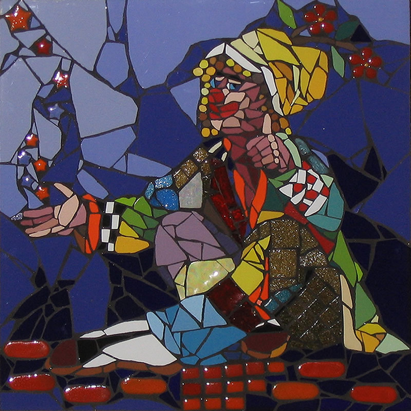 Palhaço - Mosaico - Cláudia Verônica