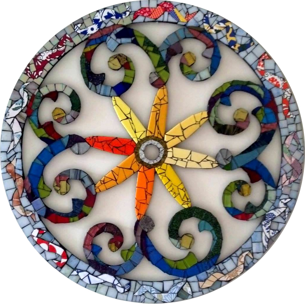 Mandala - Mosaico - Cláudia Verônica